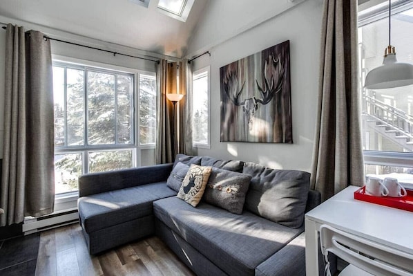 TV - Modern Chalet in the Mont Tremblant Ski Village (Mont-Tremblant)