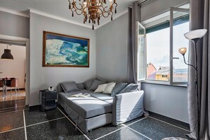 Living area - L'Aria del Mare by Wonderful Italy (Genoa)