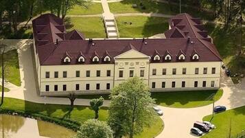 Majoituspaikan julkisivu