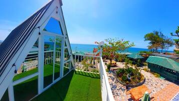 Majoituspaikan julkisivu