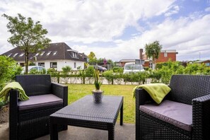 Terrace/patio - Ferienwohnung, Büsum (Büsum)