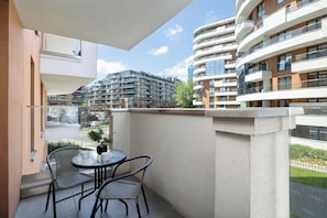 Appartement, 1 chambre, balcon | Balcon