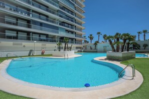 Pool - ALBAMARINA APARTMENT BEACHFRONT - MAGIC WORLD RESORT (Orpesa)