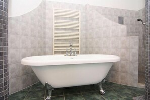 Een douche, een haardroger