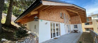 Chata v Dienten s výhledem na hory