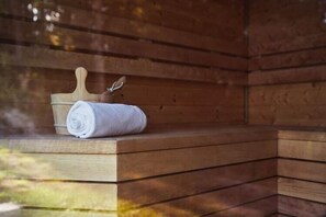 Sauna - holiday home directly at the lake, Dabie (Dabie)