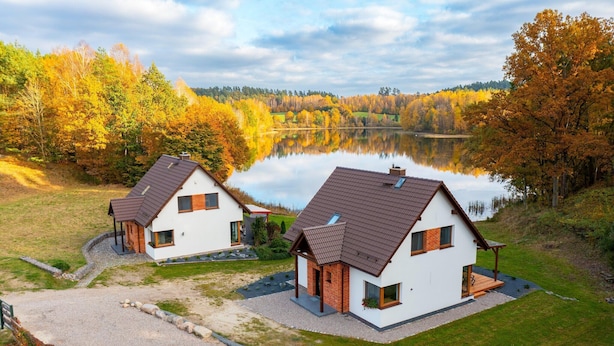 Exterior - holiday home directly at the lake, Dabie (Dabie)