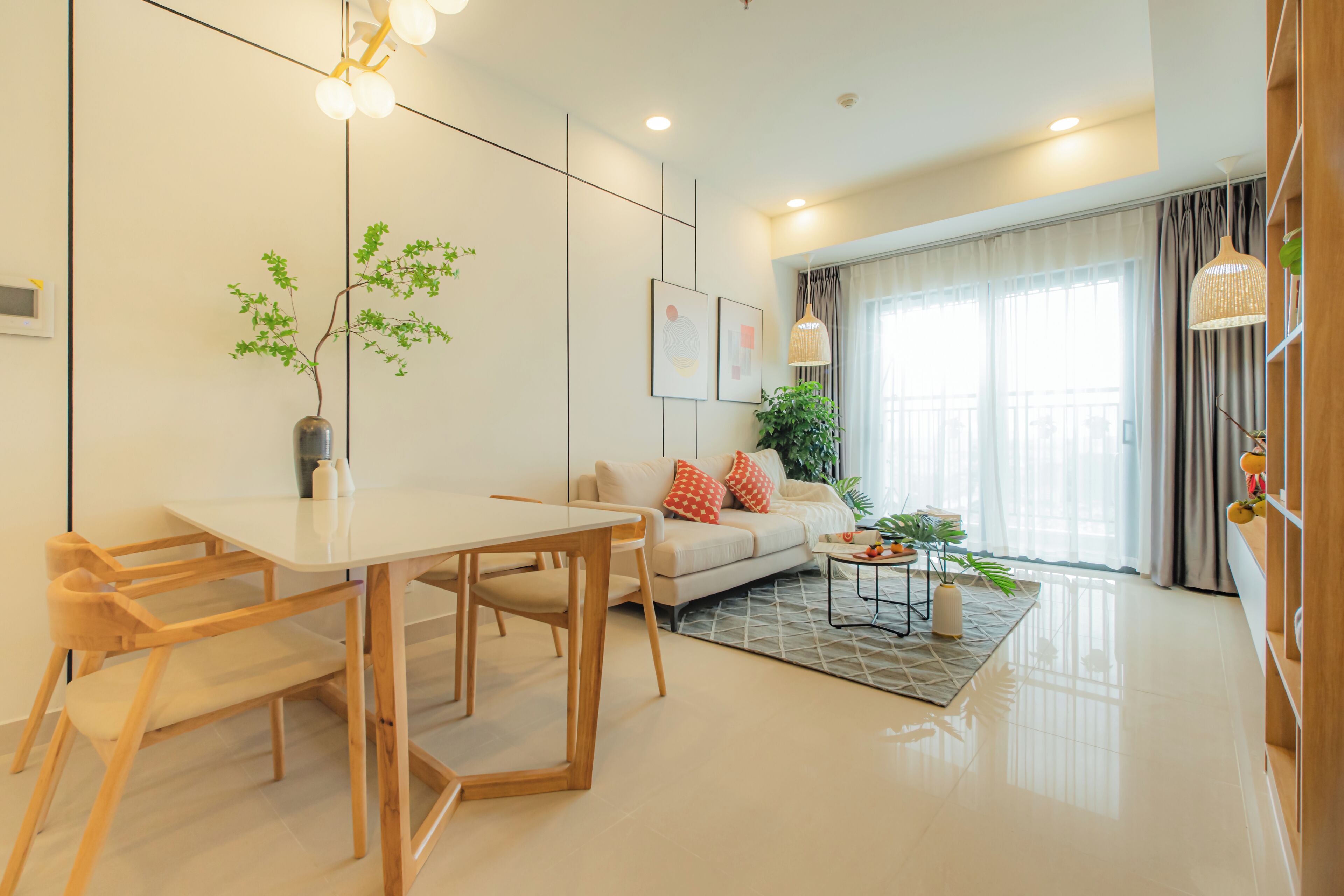 Deluxe Apartment, 3 Bedrooms, Kitchen | View from room