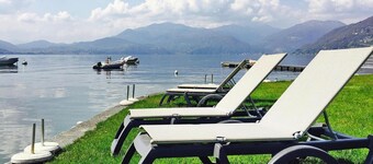 Residence Casa & Vela with private beach, Oggebbio