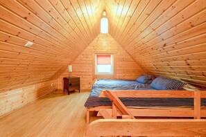 1 bedroom, travel crib, bed sheets - Chalet in Rewal near Baltic Sea Beach (Rewal)