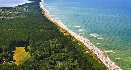 Reihenhäuser in Bobolin am Sandstrand