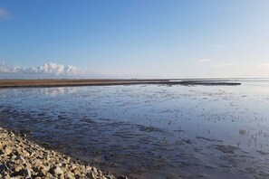 Tæt på stranden, liggestole