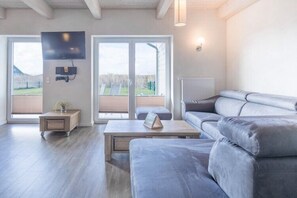 TV, fireplace, DVD player