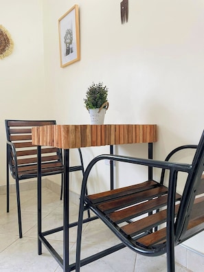 In-room dining - Sawe Homes (Kampala)