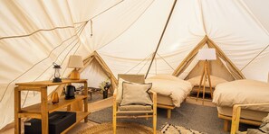 Comfort-Zelt ([Tent B] 4Bed Nordisk Tent(1-4people)) | 1 Schlafzimmer, kostenloses WLAN, Bettwäsche