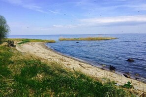 Tæt på stranden