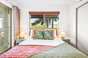 2 bedrooms, iron/ironing board, travel crib, free WiFi