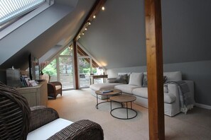 Smart TV, fireplace, DVD player - Ferienwohnung Haus am Berg, Lonau (Lonau)