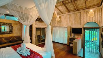 Deluxe Villa, Valley View | 1 bedroom, hypo-allergenic bedding, minibar, in-room safe