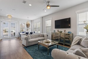 Smart TV - Sandcastle #1 | Gulf View Coastal Haven | Pool | Pet Friendly | Walk to Beach (Panama City Beach)