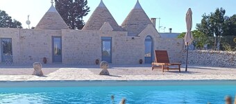 Trulli Fortunato heated swimming pool