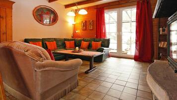 TV connectée, cheminée