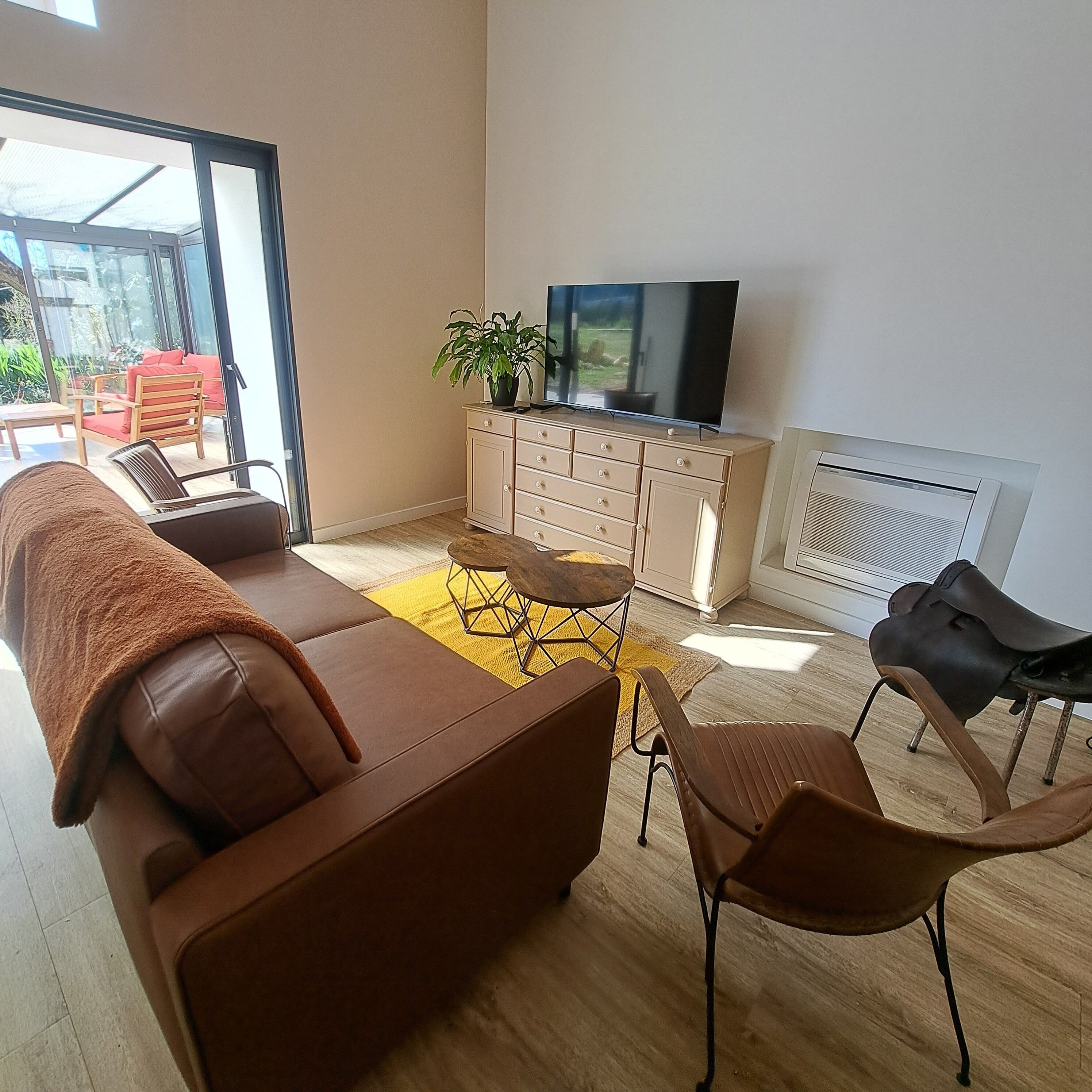 Televisor intel·ligent i llibres 