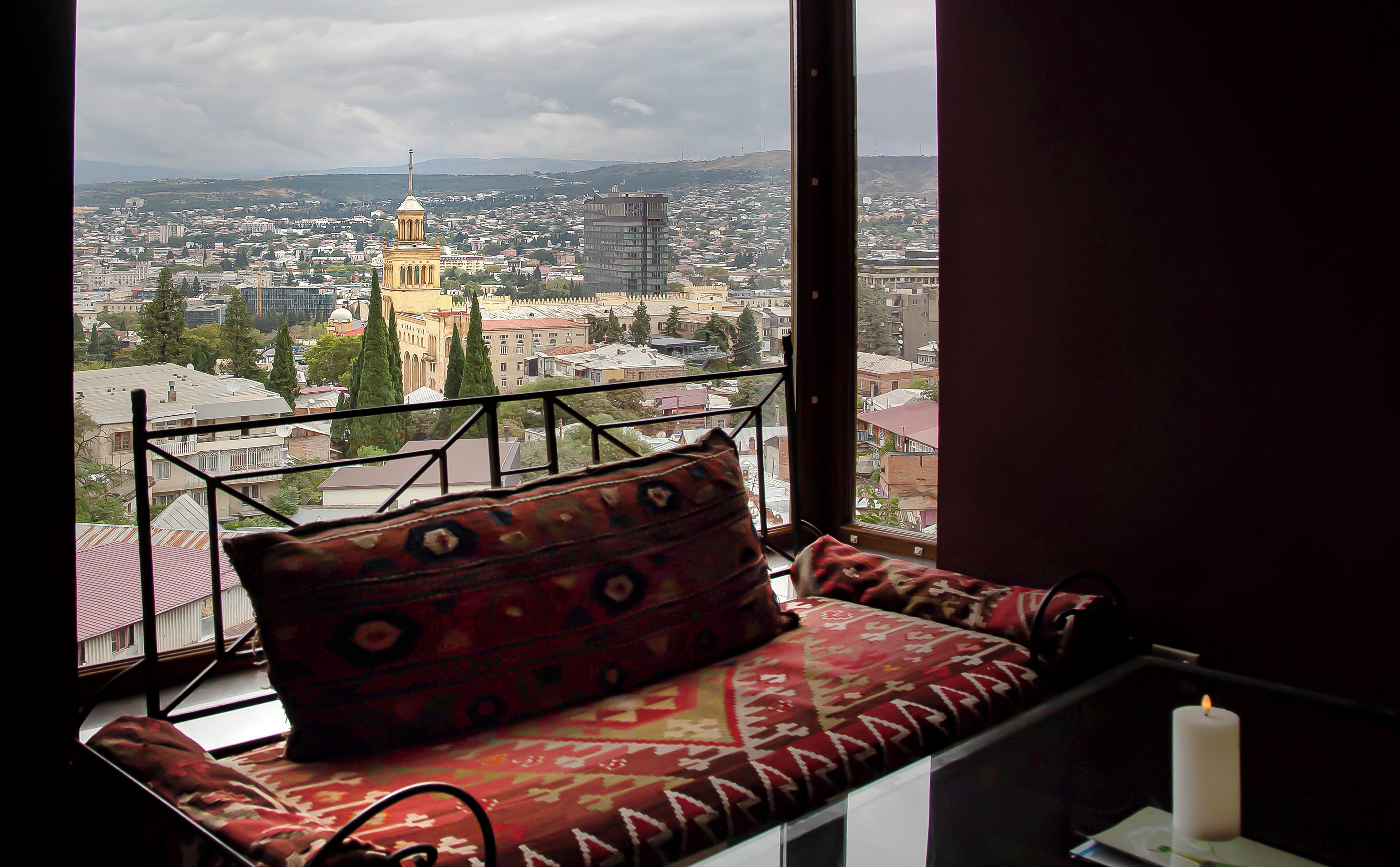 Utsikt från boendet