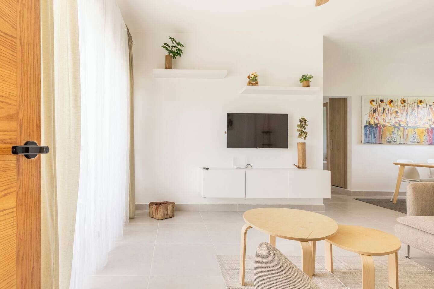 Comfort Apartment, Private Pool | Living area