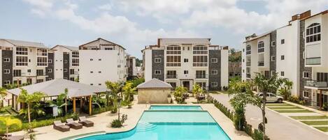 Comfort Apartment, Private Pool | Terrace/patio