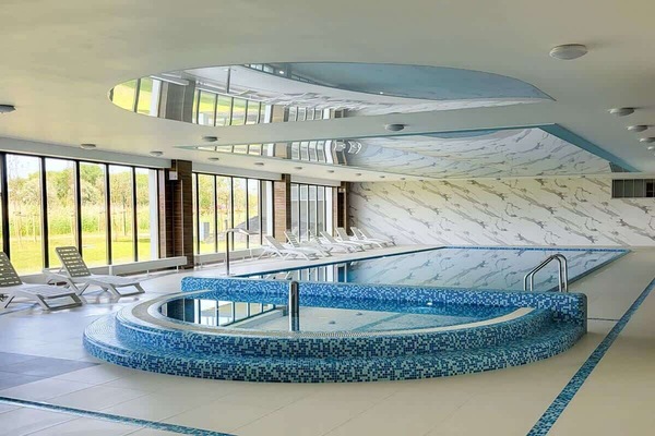 Modern amenities in the common area.