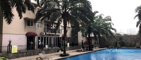 Piscina a l'aire lliure