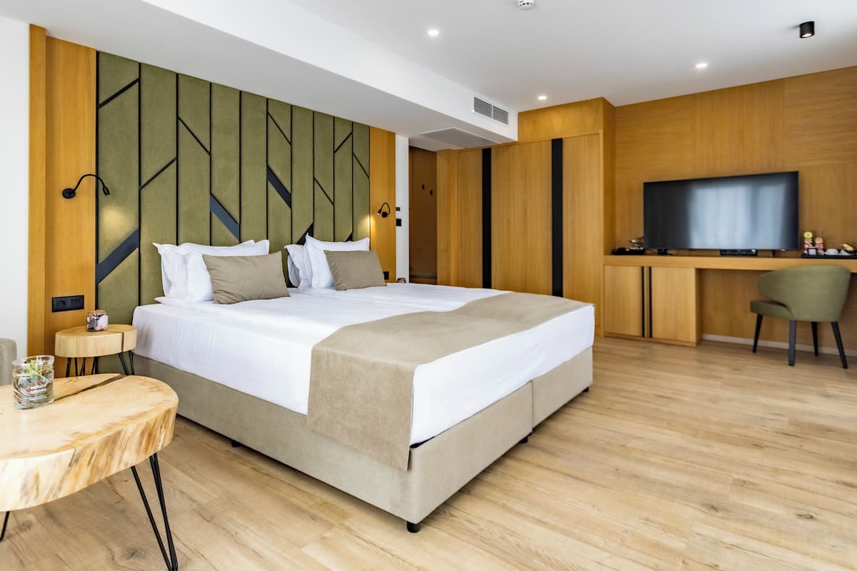 Classic Double Room, Balcony, Park View | In-room safe, laptop workspace, blackout curtains