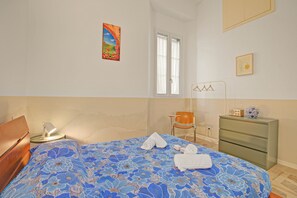 Family Apartment, Multiple Bedrooms (Beach & Relax - Private Parking) | 1 bedroom, free WiFi, bed sheets - Beach & Relax - Private Parking (Alassio)