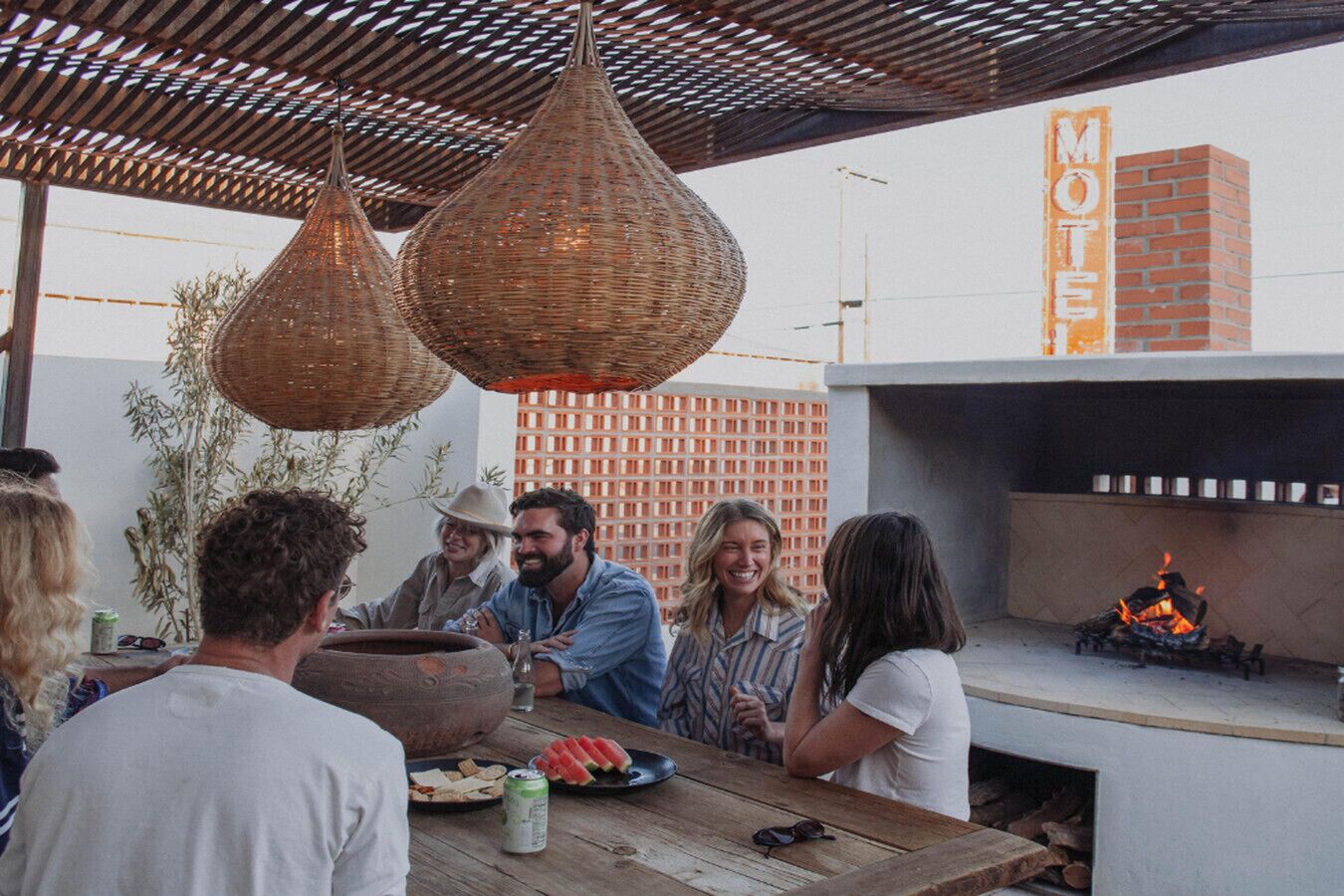 Restaurante al aire libre