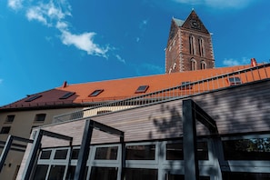 Fassade der Unterkunft