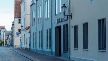 Fassade der Unterkunft