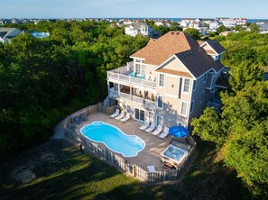 Exterior - Steps to Beach, Private Pool, Spa & Spacious Yard (Corolla)