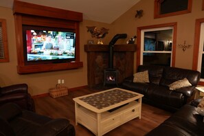 TV, peis og DVD-spiller