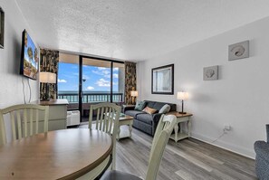 TV, offices - Coastal Suite Renovated with Oceanfront Charm (Myrtle Beach)