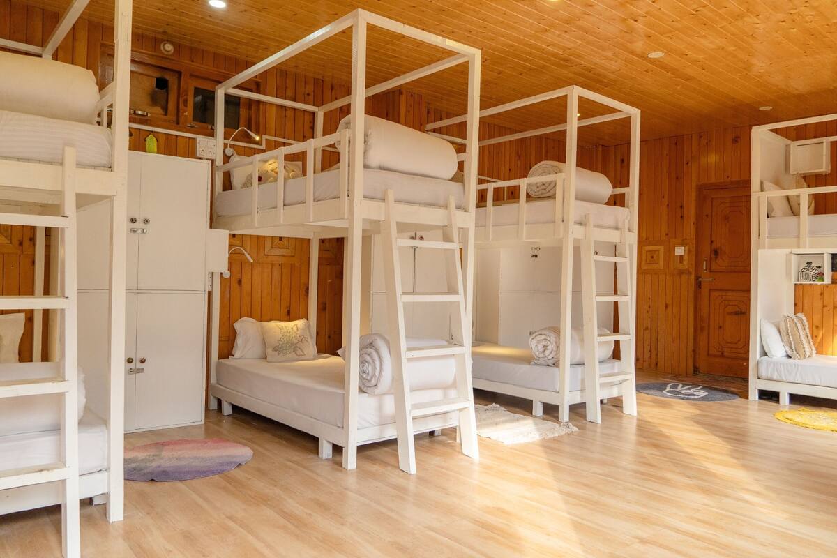 8 Bed Mixed Dorm | Ylelliset vuodevaatteet, ilmainen Wi-Fi, vuodevaatteet