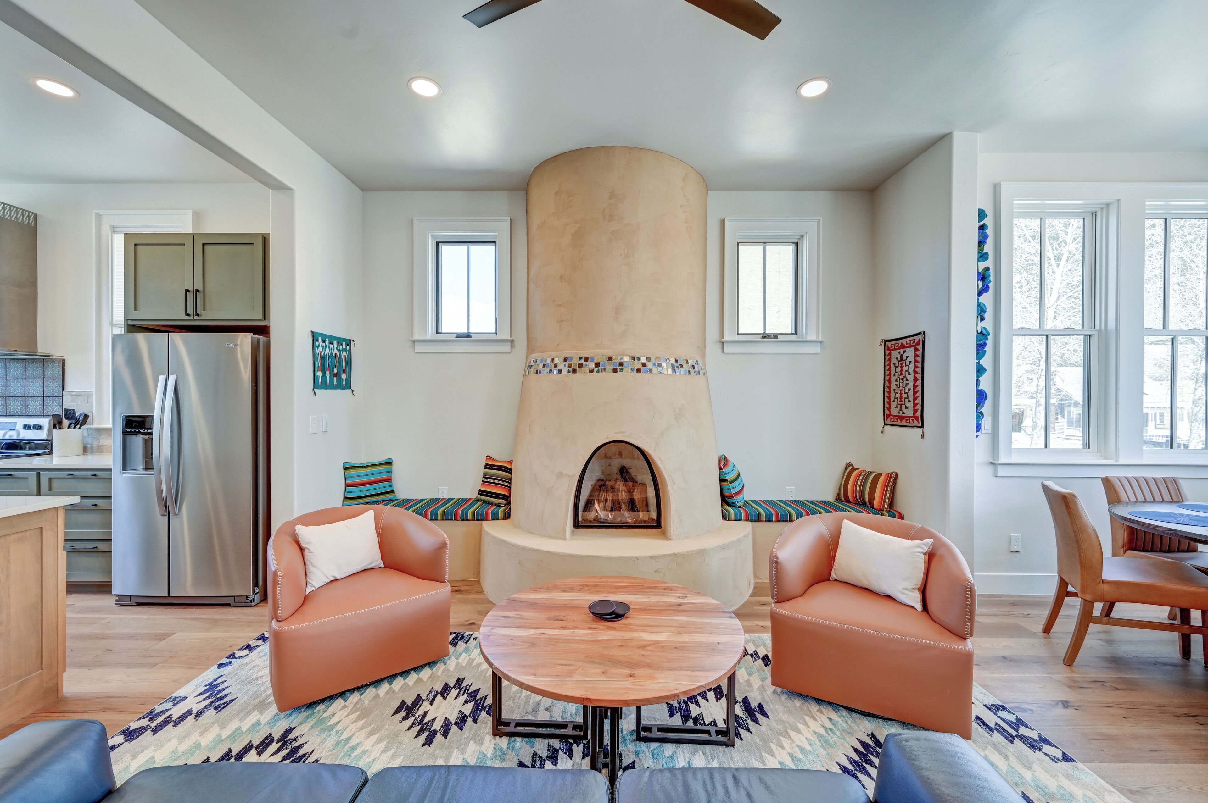 This 4-bedroom, 3.5-bathroom southwest-inspired residence sleeps up to 8 guests