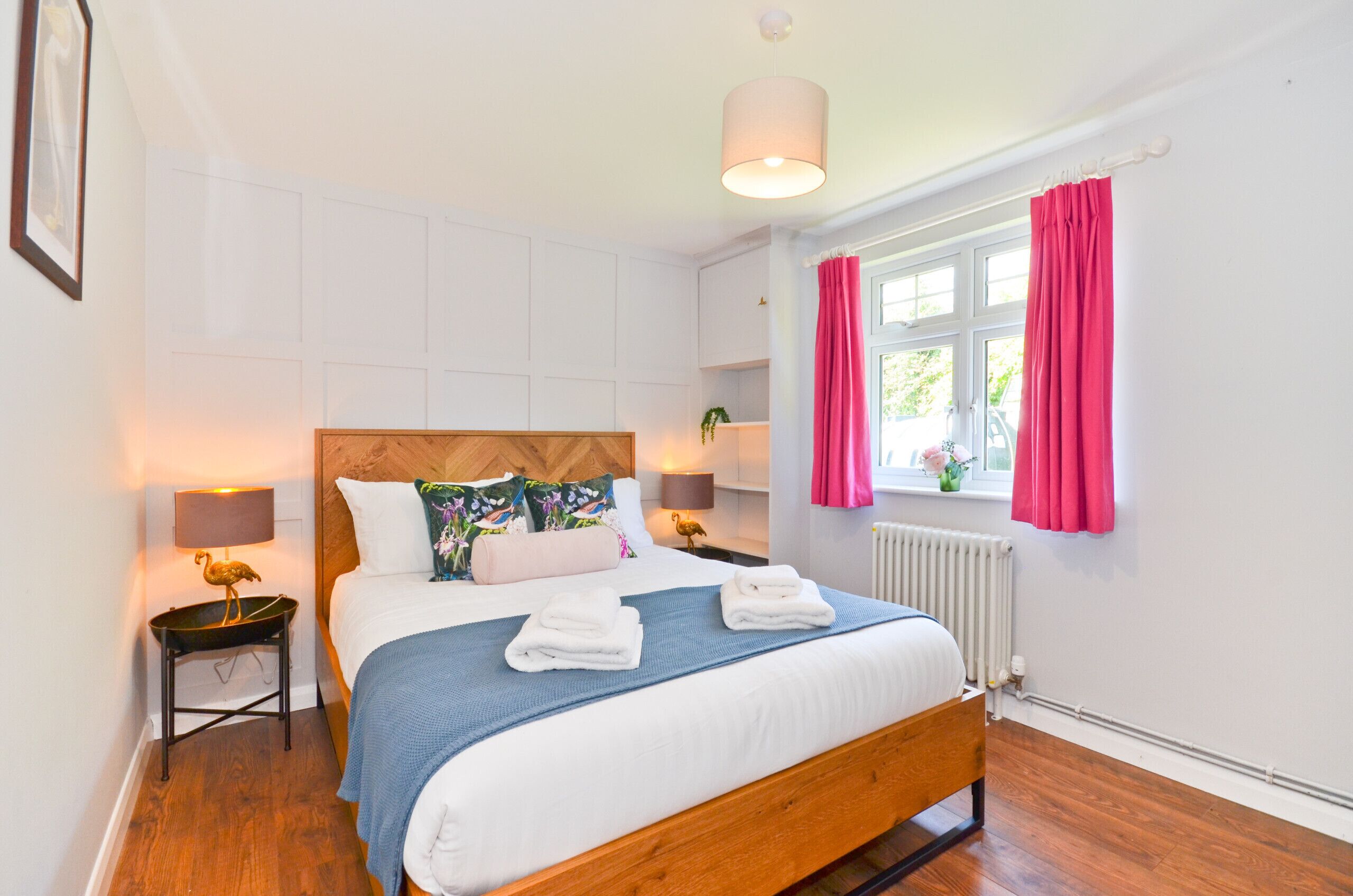 2 bedrooms, iron/ironing board, travel cot, free WiFi