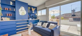 Appartement central - Toit-terrasse