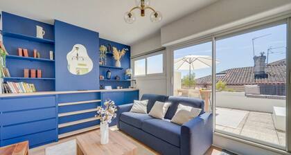 Appartement central - Toit-terrasse