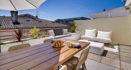 Appartement central - Toit-terrasse