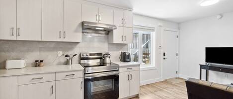 Microwave, oven, stovetop