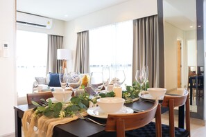Superior Apartment, Pool View | In-room dining - Lakeside Residences by NLA (Choeng Thale)