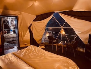 Cabane Luxe, vue montagne