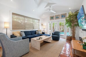 TV, printers - BANYAN ROSE ~ Renovated 4 Bedroom, 2 Bathroom Midtown Home w/ Pool! (Key West)